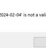 Delphi Is not a valid date and time 解决方法